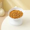 Hot Tall Bowl Kitten Neck Guard Firmly Prevent Upset Plastic Bowl Candy Color Cat Food Dog Food Bowl