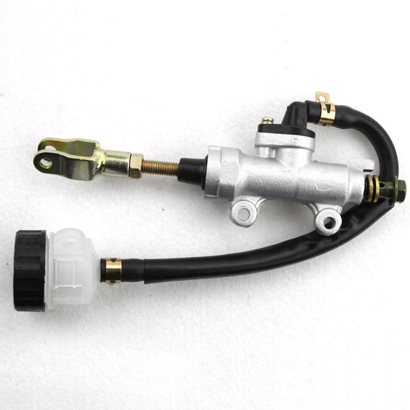 Motorcycle Universal Foot Brake Hydraulic Pump for Suzuki Kawasaki Honda Yamaha Rear Brake Master Cylinder Pump Motorbike