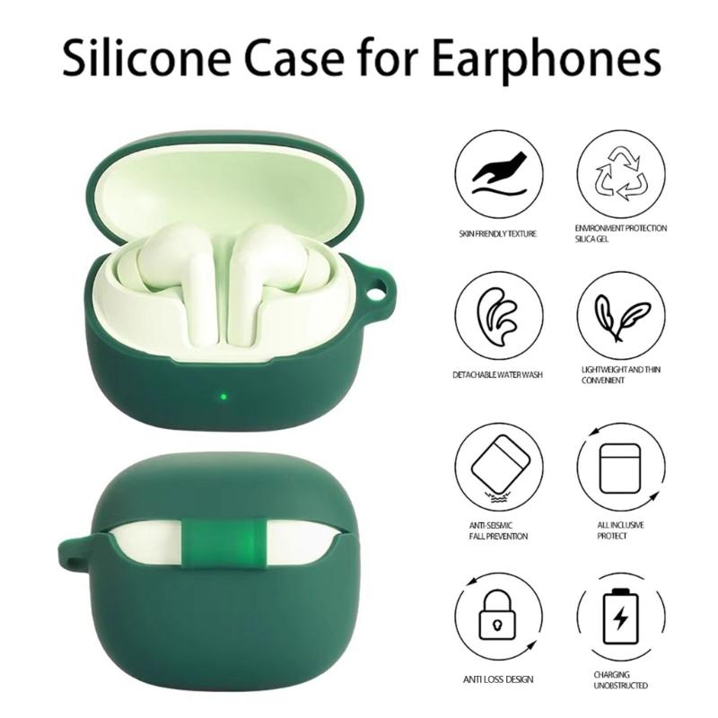 Earphone Skin Housing Case Dustproof Water Resistant Guarding Against Protective Cover Damage Prevention Sleeve for M3s