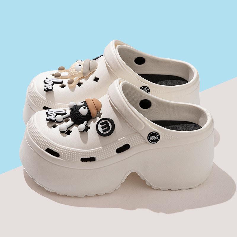 Women's Thick-Soled EVA Sandals & Slippers: Summer Comfort for Home & Couples