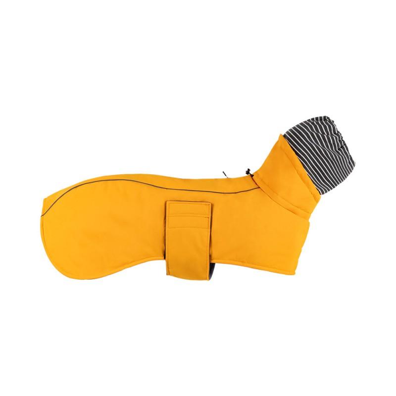 Waterproof Hooded Dog Winter Coat With Cotton Padding Warm Pet Jacket Small To Large Breeds