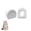 Ceramic Pet Fountain Filter Replacement Pet Water Fountain Replacement Filters Set for Ceramic Stainless Steel Fountains Carbon