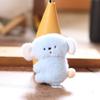 Cute Koala Keychain Plush Toy With Pp Cotton Filling For Bag Decor And Gifts