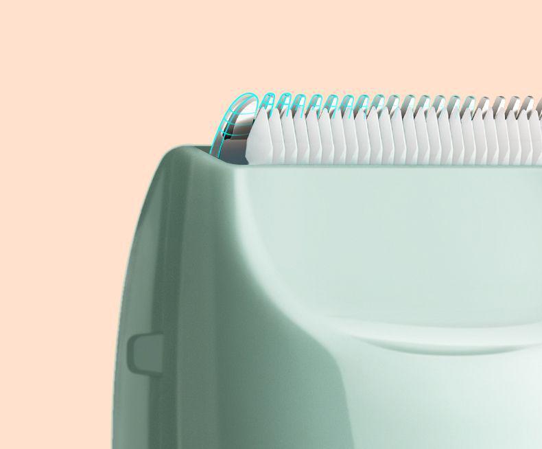 Ultra-Quiet Rechargeable Baby Hair Clipper for Newborns & Toddlers