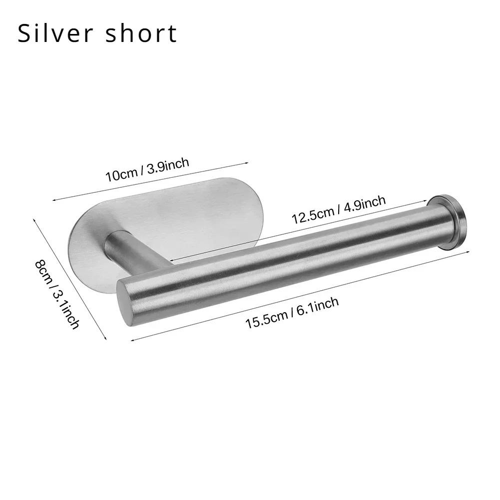 

Черный золотой держатель для туалетной бумаги премиум-класса, утолщенный, нержавеющий, из нержавеющей стали SUS304, для декора ванной комнаты, настенный держатель для полотенец на кухне