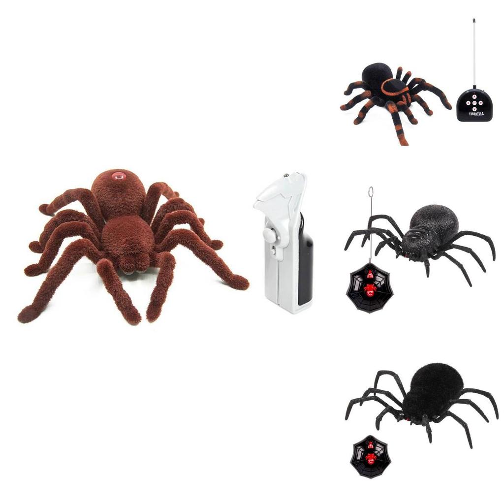 Remote Control Spider Toy With Plastic Material For Kids Age 7 To 14