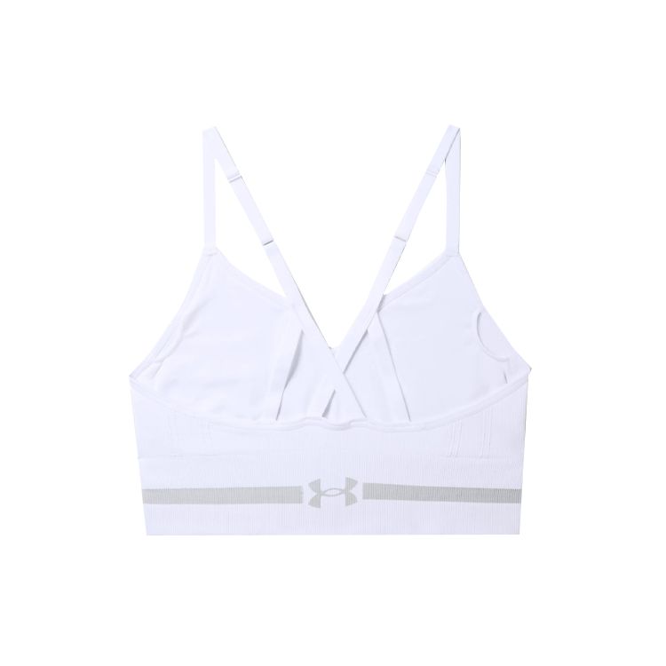 Under Armour Low Intensity Training Sports Bra Women Underwear White 1357719-100