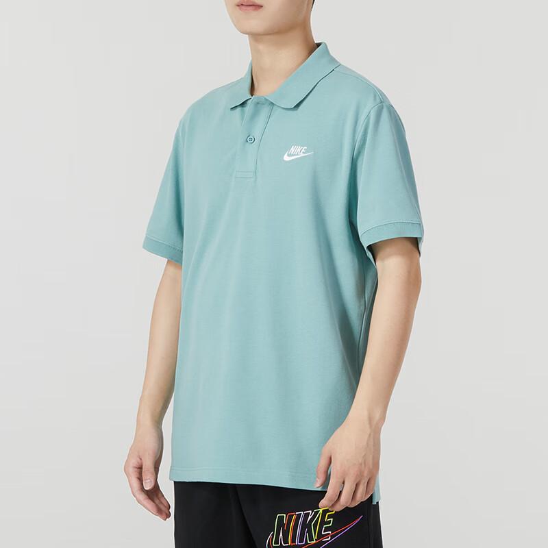New Nike Polo Shirts Men's Blue CJ4457-309