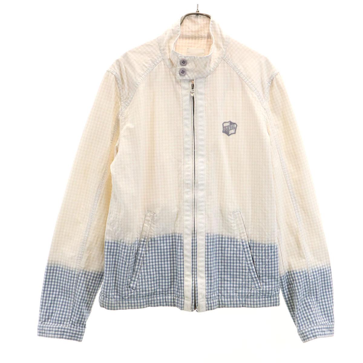 

Diesel Клетчатый Свинг-топ L бежевый Куртка Мужская Б/у