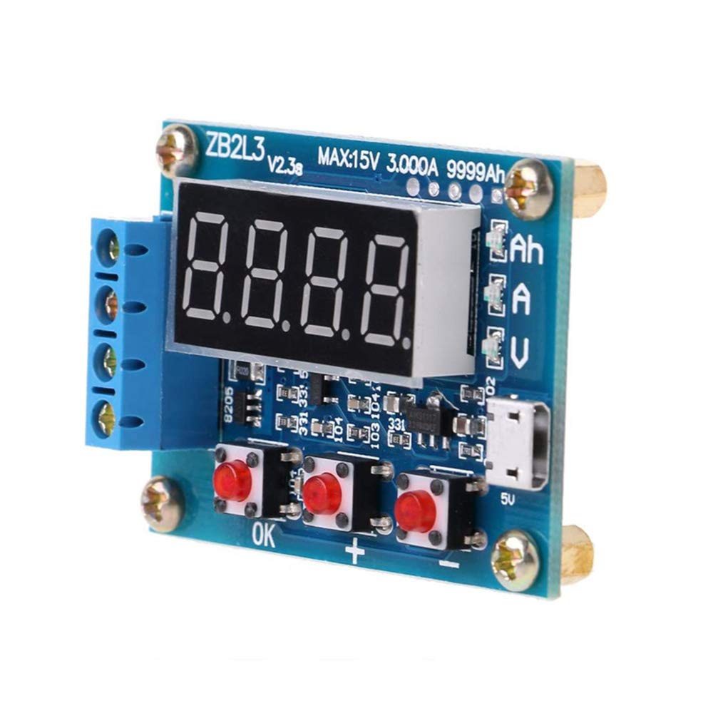 1.2v 12v 18650 ZB2L3 Capacity Tester Resistance Lead-Acid Capacity Meter Discharge Tester