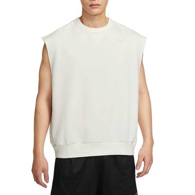 Dri-Fit Standard Confortabil Versatil Simplu Mod Culoare Solidă Vesta Topuri Bărbați Bej Deschis HJ4202-133