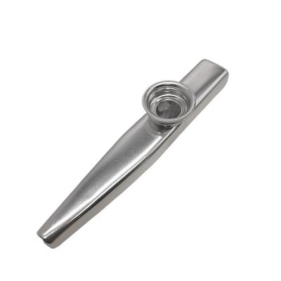 Metall-Kazoos Leichtes Kazoo mit Etui Flöte Leichte Mundharmonika Mundflöte Für Gitarreninstrument Ukulele-Liebhaber Instrument