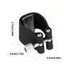 Multi Card Sax Reed Carriers PU Leather Musical Instrument Tool with Leather Clip Suitable for Traveler and Performers