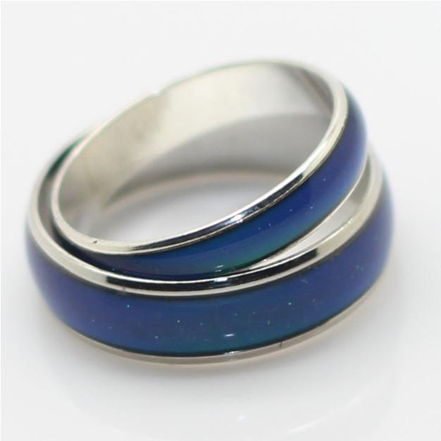 6mm Temperaturabhängiger Farbwechselring für Männer und Frauen