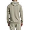 Adidas Fashionable Versatile Hooded Long Sleeve Sweatshirt Men Sweatshirt Khaki IW8391