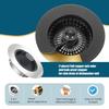 Kitchen Sink Drain Basket Anti Clogging Drain Stoppers Bounce Cores Sink Strainer Wash Basins Drain Filter Easy to Use