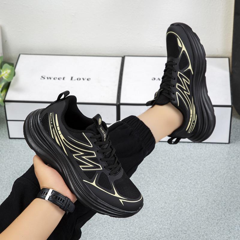 New mesh breathable men's shoes summer casual running soft-soled sports shoes lightweight youth fashion sports shoes