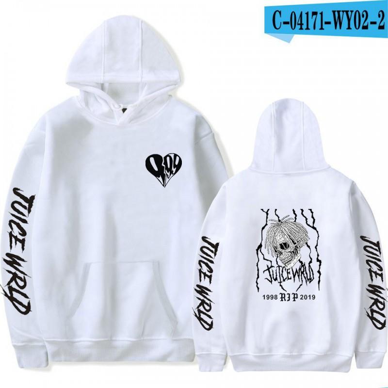 Juice WRLD Inspired Hoodie Men Women Oversized Streetwear Sweatshirt With Graphic Print Casual Pullover