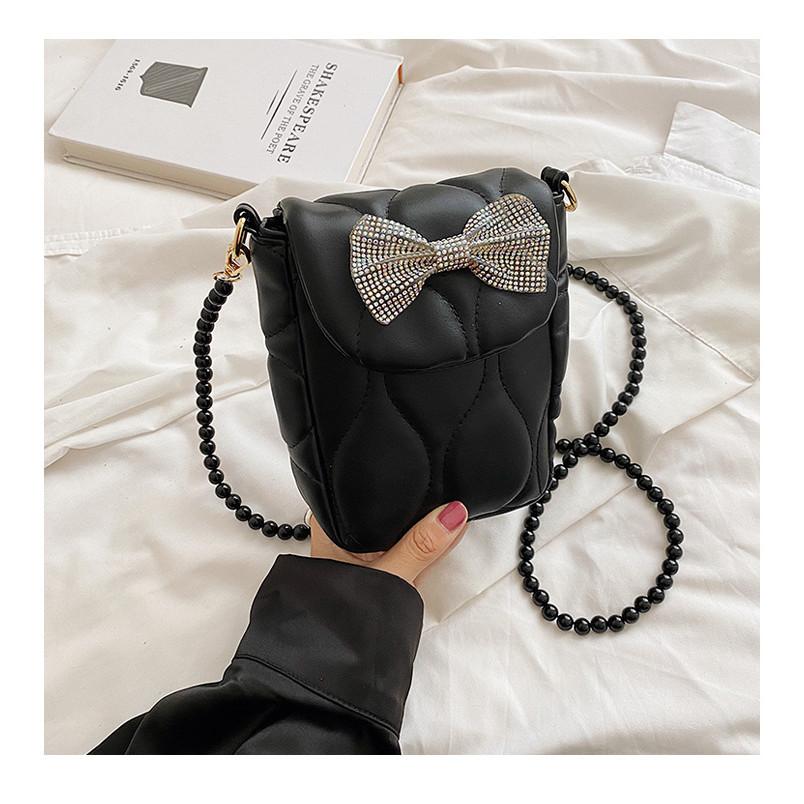 IELGY Simple Fashion Rhombus Shoulder Bag