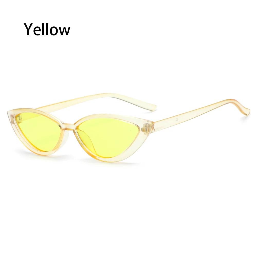 Hot  UV400 Sunglasses for Women Cat Eye Retro Sunglasses Trendy Vintage Small Frame Eyewear Fashion Streetwear Accessories