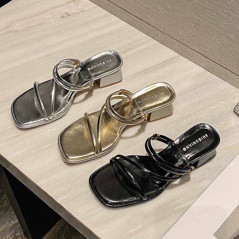 8148-14 Women's Two-in-one Sandals To Wear, Exquisite and Fashionable 2025 Summer New Cool Slippers