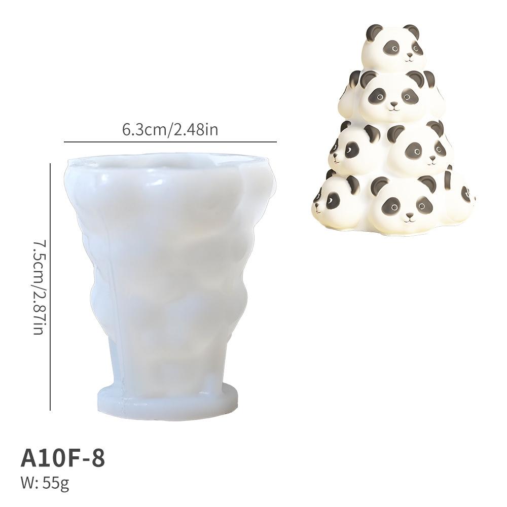 DIY Fun Animal Candle Mold Silicone Mold DIY Aromatherapy Gypsum Candle Tool Cake Decorating Fondant Tool Chocolate Mold