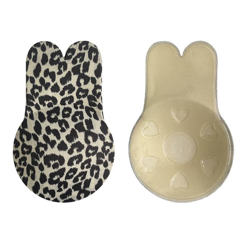 Bunny Ear Silicone Push-Up Bra: Strapless, Self-Adhesive, Invisible Uplift Nipple Covers