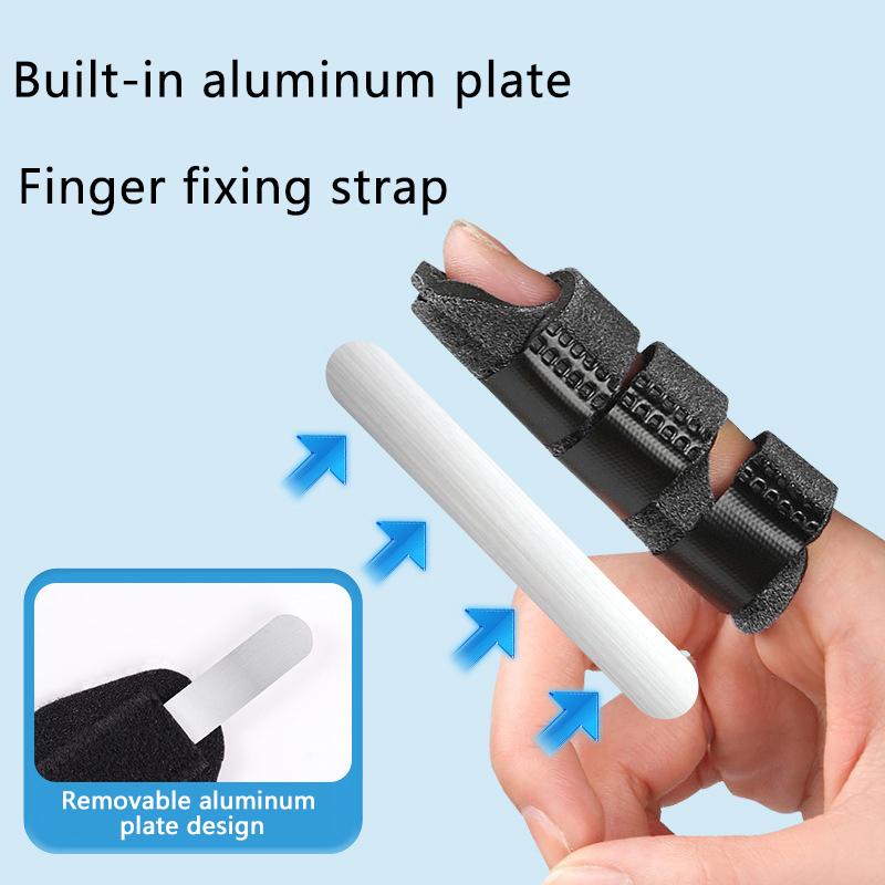Pain Relief Trigger Finger Fixing Splint Straighten Brace Adjustable Sprain Dislocation Fracture Finger Splint Corrector Support
