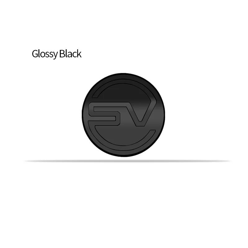 Car Front Grill Badge Rear Trunk Sticker Auto Styling For Land Rover SV SVR Logo Velar Range Rover Evoque Freelander SA3