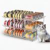 Stackable Multi-layer Cat Food & Beverage Can Storage Rack