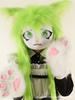 Furry Costume Animal Head Kig Wearable Headgear Fu Rui Cute Lolita Cat Ears Cos Plush Animal Head