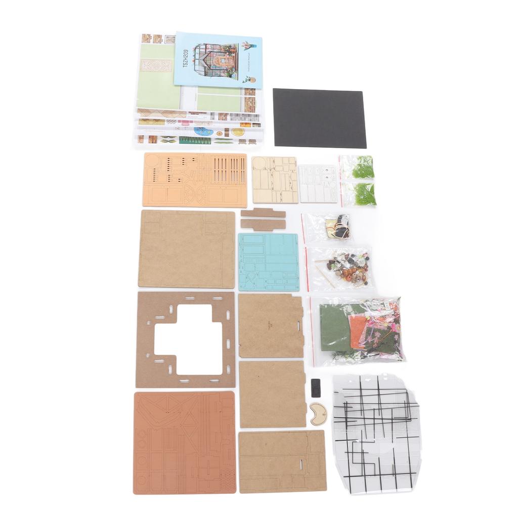 DIY Miniature Dollhouse Kit 1:24 Scale Dollhouse Puzzle Toy for Home Party Entertainment Above 14