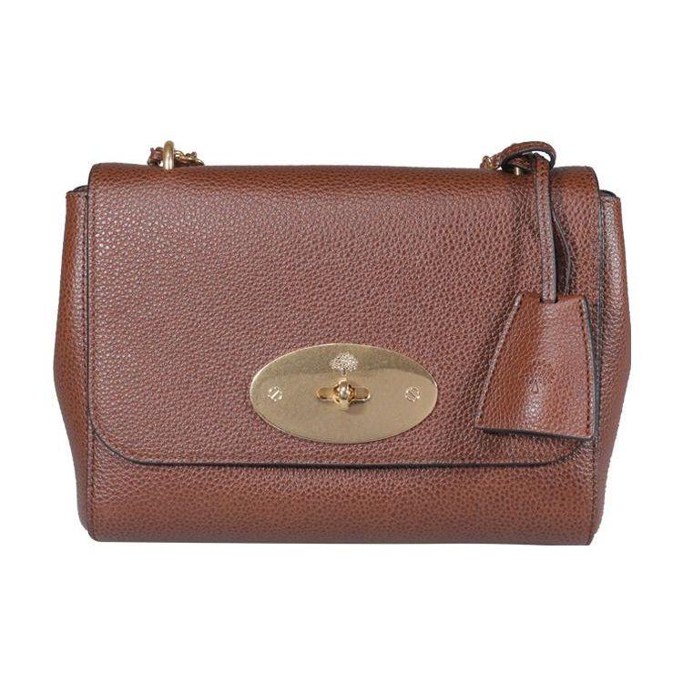 

Mulberry Fashion Trend Twist Lock Metal Chain Crossbody Shoulder Bag Women bags Grain HH8733552G110 Basic Set (Bag+Dust Bag)