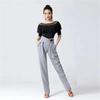 Hohe Taille Damen Latein Modern Dance Hose Professionelles Enges Bündchendesign Hose Dame Ballsaalhose Tasche