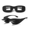 Lazy Glasses for Lie Down Reading Watching TV Glasses in Bed Prism Glasses Horizontal Spectacles Reduce Pressure