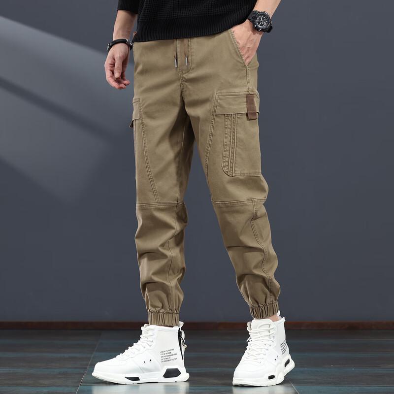 

Men s American Retro Fleece-Lined Tapered Cargo Pants XL (145-160 lbs)