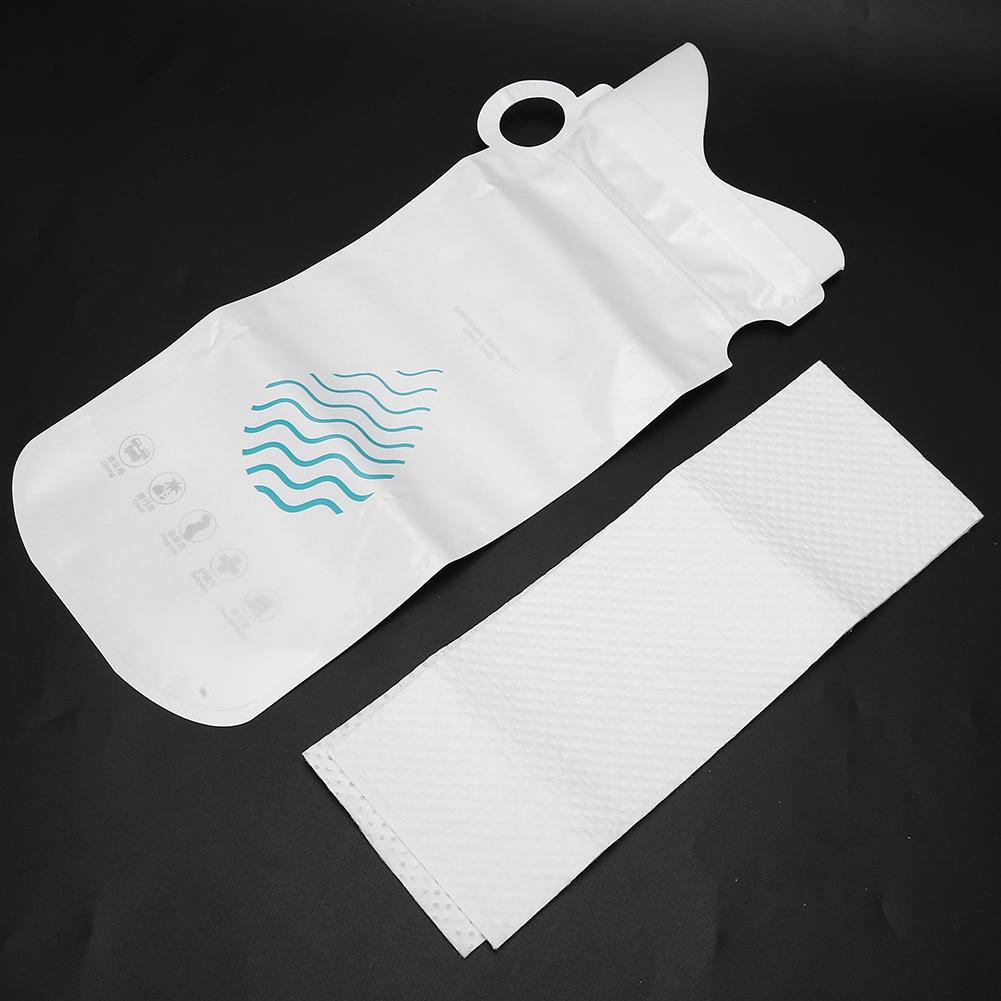 

4 шт., 700 мл, сумка для экстренной мочи, портативный унисекс для мужчин и женщин, автомобильный мобильный туалет