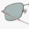 RECLOW Stainless Amon Sunglasses Silver Green