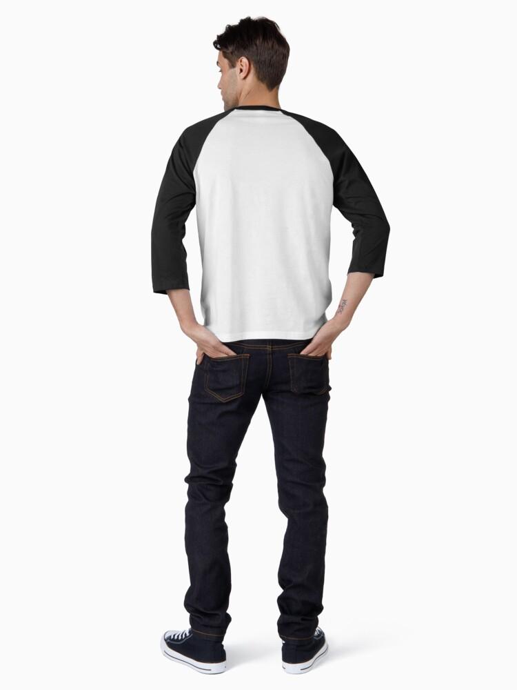 Pulp Skull and Bolts Baseball ? Sleeve Unisex T-Shirt