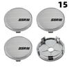 4PCS OD 58MM/60MM/63MM/65MM Cap For Rims SSR XXR Emblem Wheel Center Cap Sport Car Logo Wheel Cover Hub caps