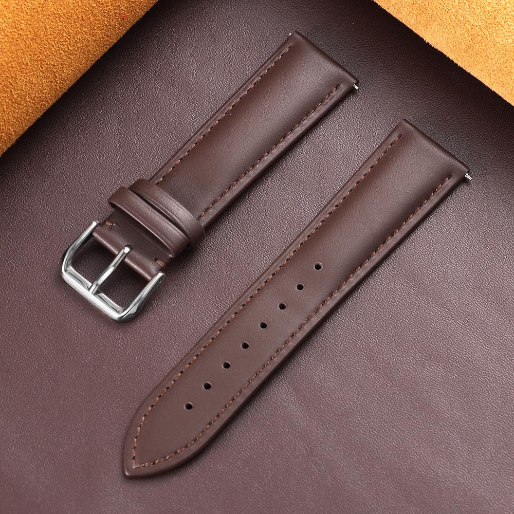 Genuine Calfskin Watch Strap for DW Soft Casual Leather Replacement Wristwatch Band Men's 18mm 19mm 20mm 21mm 22mm Watchband