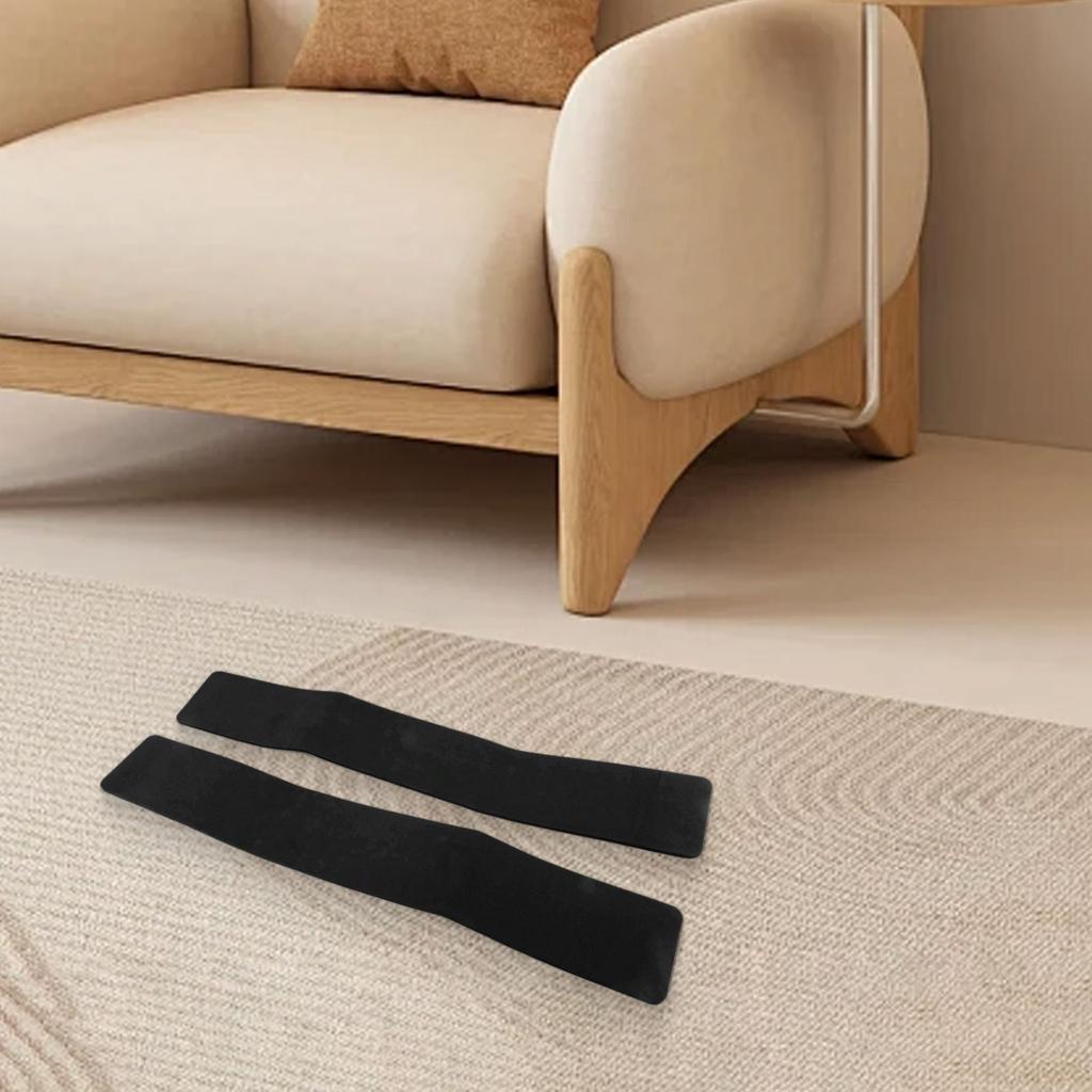 Home Office 30.7in*4.7in Floor Protection Pads Adjustable Furniture Rail Protectors Anti-skid Mat Anti-Skid Pads