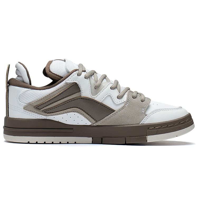 Li Ning Wei Wu Pro Lightweight Low-Top Skate Shoes Women Skate Shoes Khaki AECS060-2