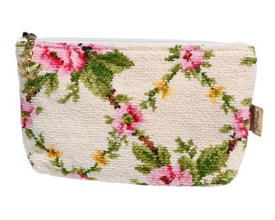 FEILER Ameri Cream Cosmetic Pouch [Used]