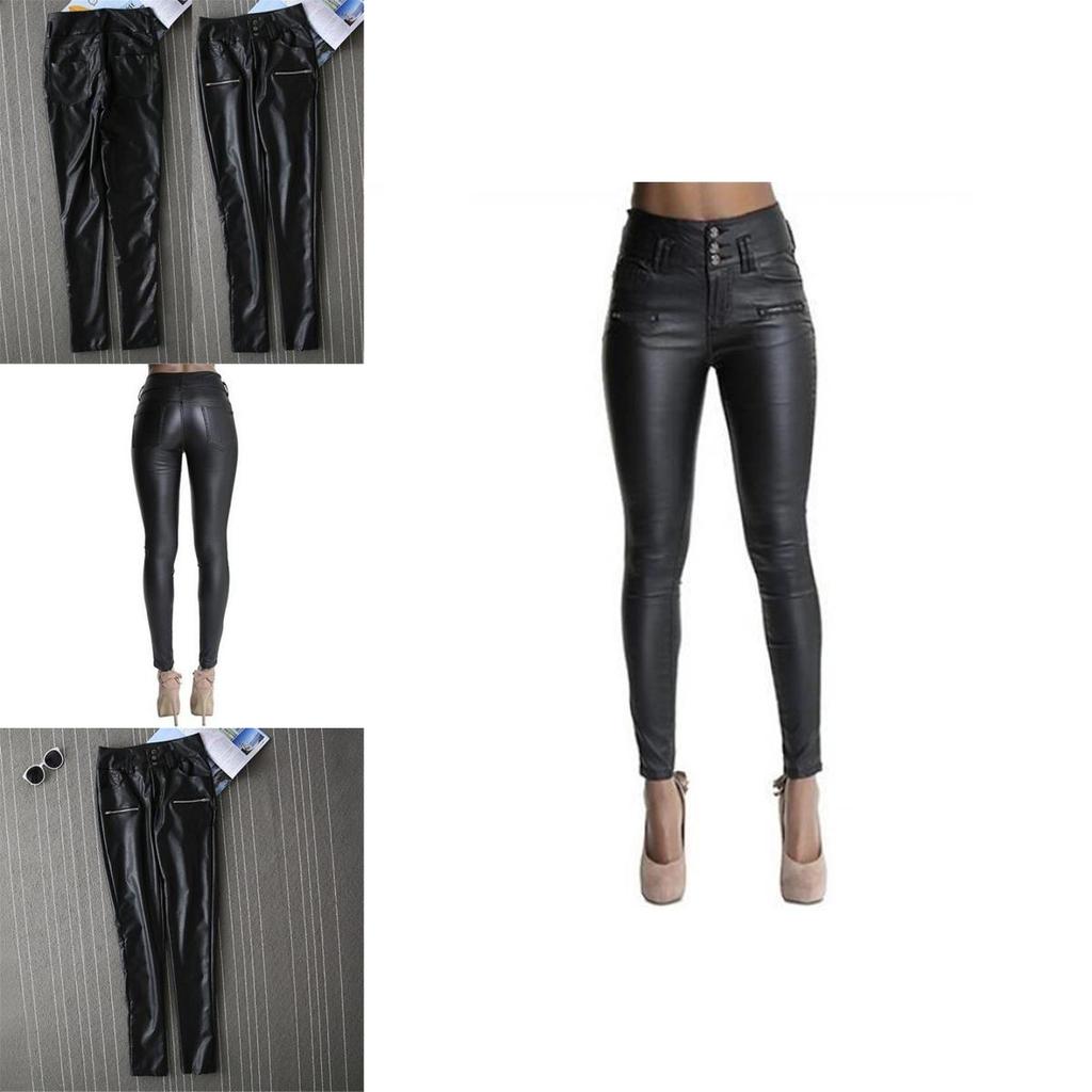 Womens Sexy Fashion Faux Leather Tight Pants With Premium Quality And Timeless Appeal