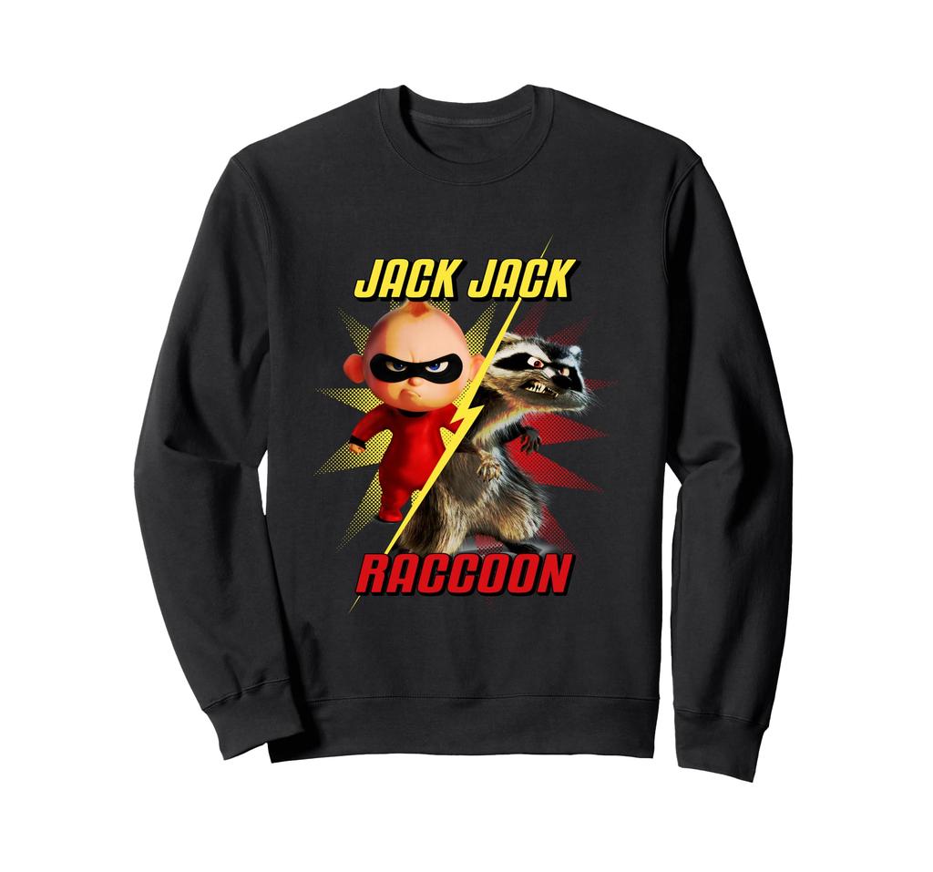 Disney Pixar Incredibles 2 Jack-Jack vs. the Raccoon Retro Sweatshirt