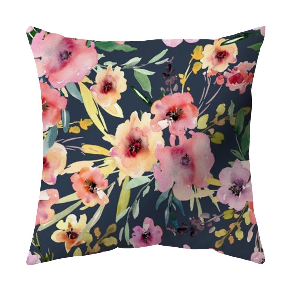 Pillow Cover Sofa Cushion Cover Car Sofa Cushion Cover Peach Skin Velvet