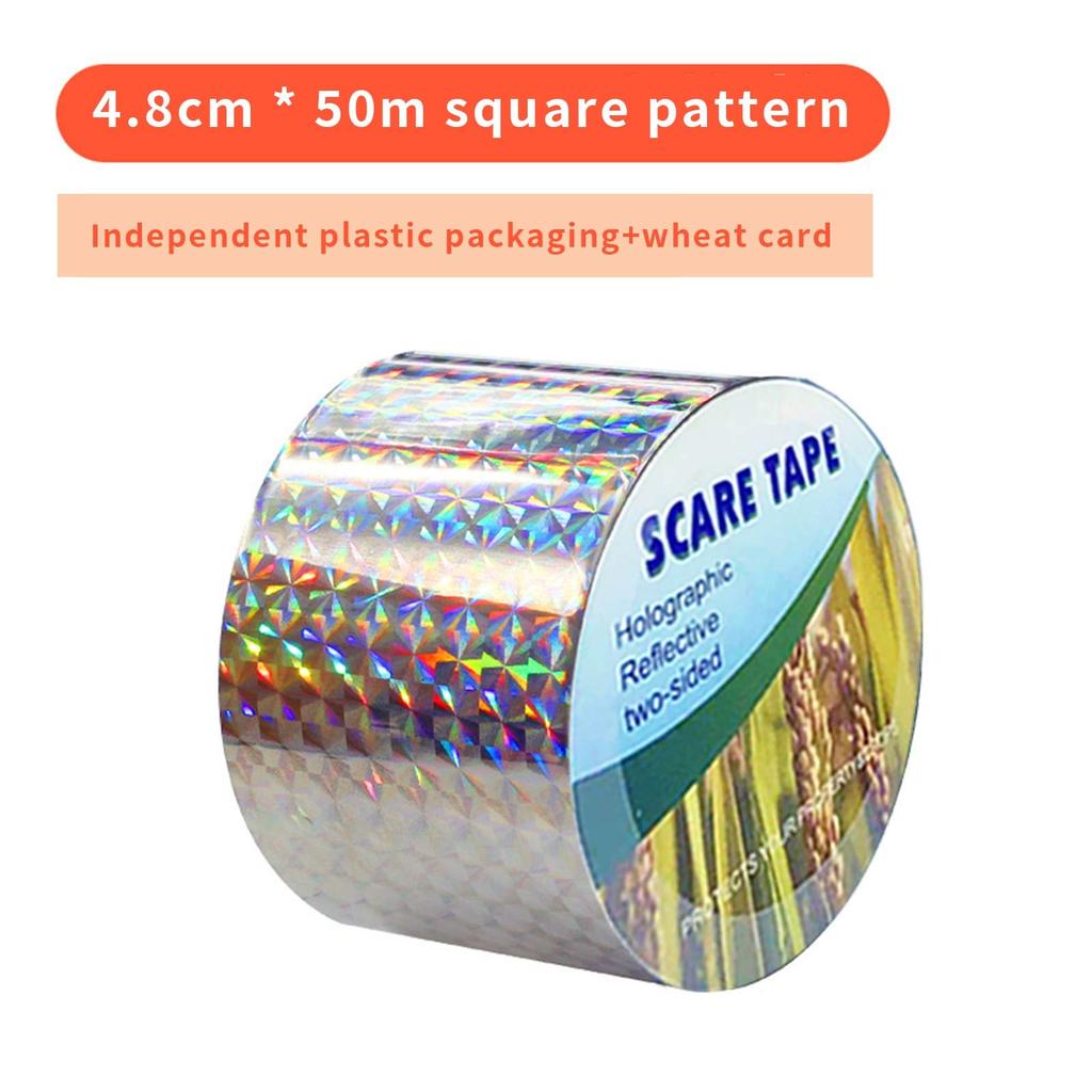 Colorful  Floral Square Bird Belt Balcony Orchard Bird Prevention Belt Bird Ribbon