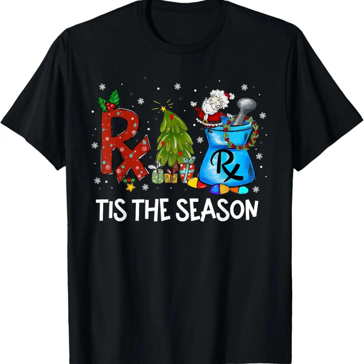 Christmas Holiday Camo Hunting Reindeer Deer Xmas Lights T-Shirt S