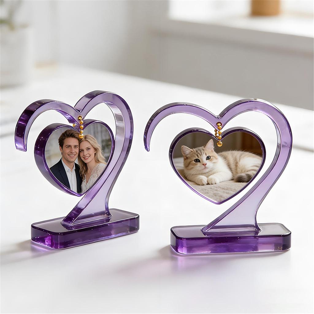 Picture Frame Resin Mold,Heart Silicone Mold for Epoxy Resin,Epoxy Casting Mold DIY Photo Frame Art Crafts Home Decors